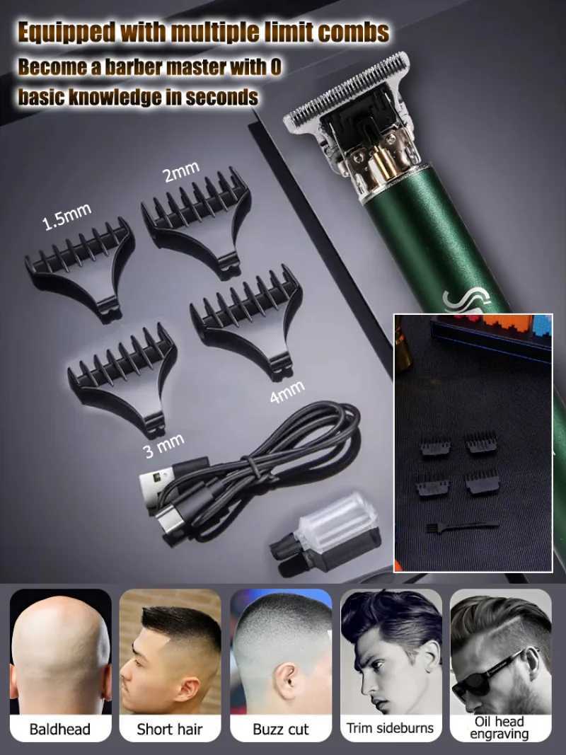 Haircutting Set Complete Electric Haircutting Clipper Pine Artisan Rechargeable Complete Tool Set W241227