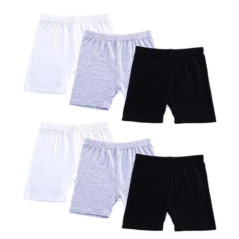 6 pieces/set candy colored cotton girls short safety pants childrens underwear long legs childrens summer cute shorts 2-10Y W241227