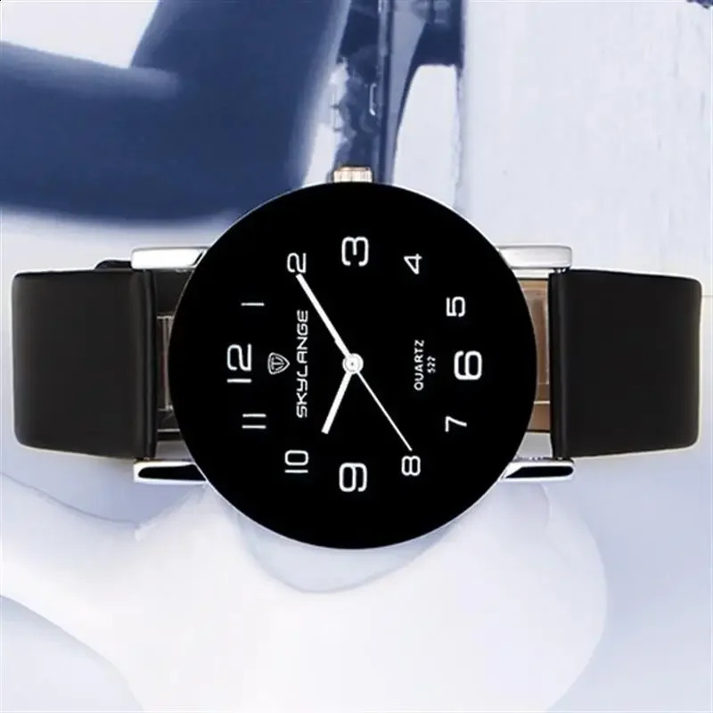 Bracelet Watch Women Fashion Leather Black Quartz Wrist Casual Watches Ladies Clock Relogio Feminino Reloj Mujer 241225