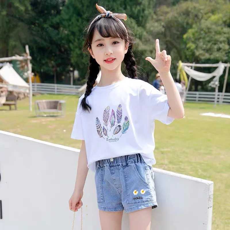 IENENS Childrens Baby Girls Summer Denim Shorts Jeans Childrens Girls Casual Shorts Baby Bottom W241227
