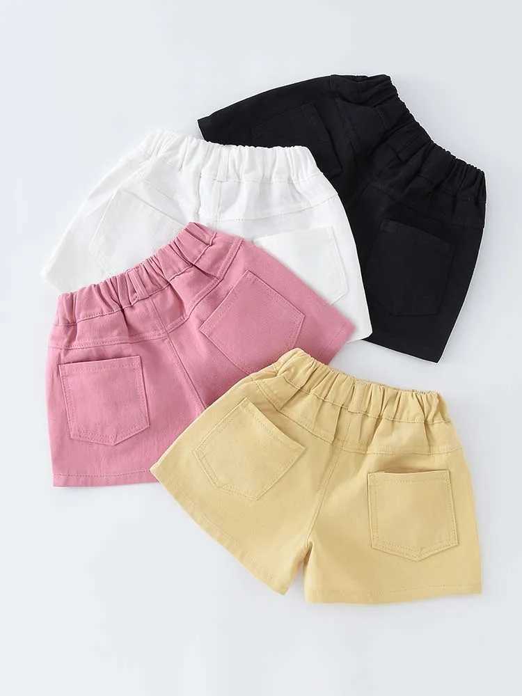 Summer Girls Shorts Cute Little Baby Costume Children Bottom Wear Kids Clothes W241227