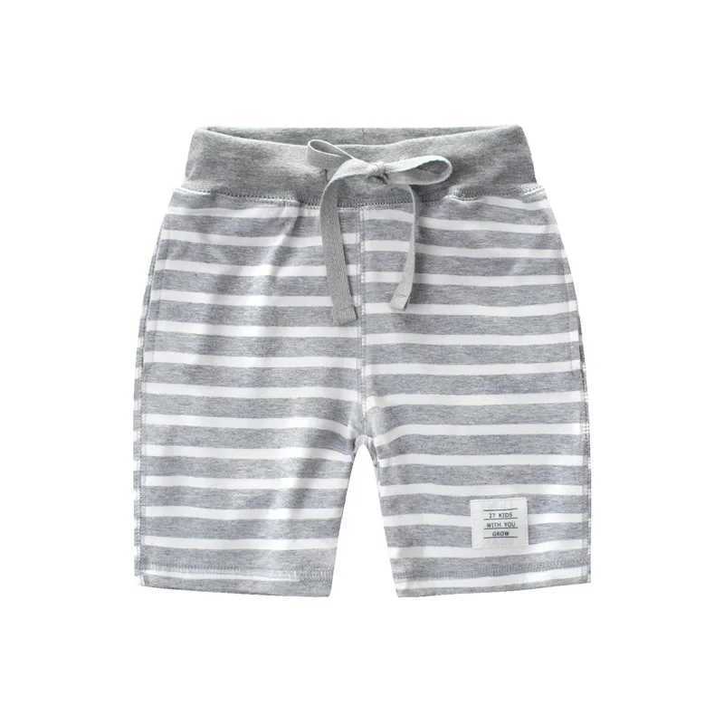 2025 summer clothing striped cotton shorts suitable for boys toddlers children beach shorts childrens sports pants W241227