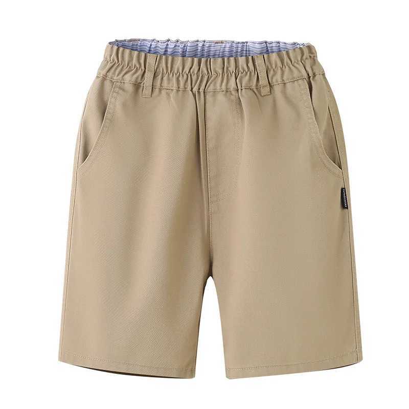 Childrens School Uniform Khaki Shorts Summer Lightweight Style Student Boys Navy Casual Pant For Kids Age 4-16 Years Clothes W241227