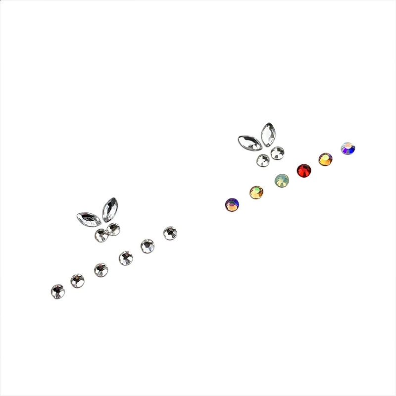 10Pcs Diamond Bur Dental Material Teeth Decor Denture Acrylic Crystal Ornament Oral Hygiene Tooth Decoration 241225