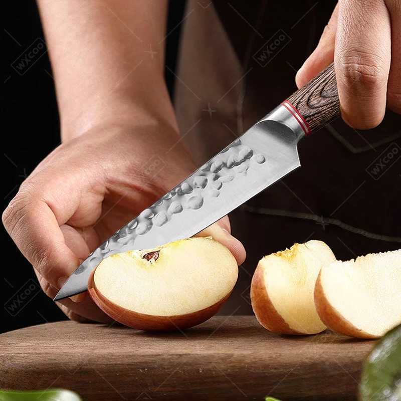 Professional kitchen knives meat cutting knives but knives forging hammers grinding knives stainless steel slicing cooking knives Y241227