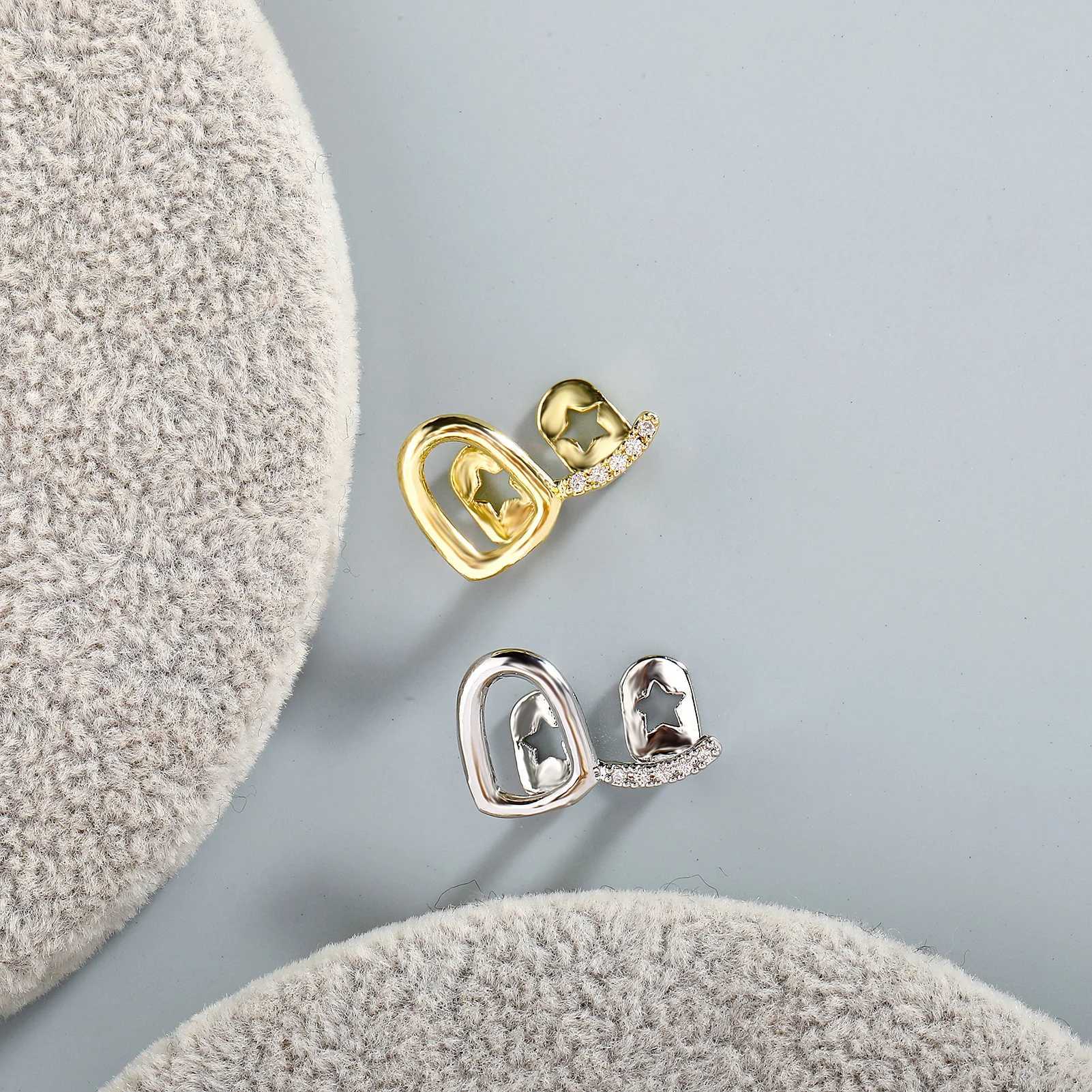 TOPGRILLZ d Out Double Teeth Cs Elegant Teeth Grilz Bracket Fashion Dental Studio Halloween Jewelry Role Playing Decoration W241227