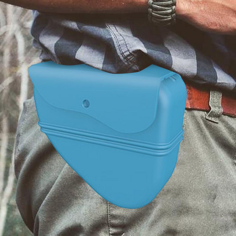 Portable Dog Treat Bag Silicone Treat Bag Fanny Pack Dog Training With Waist Clip For Pet Snacks Dog Walk Leash