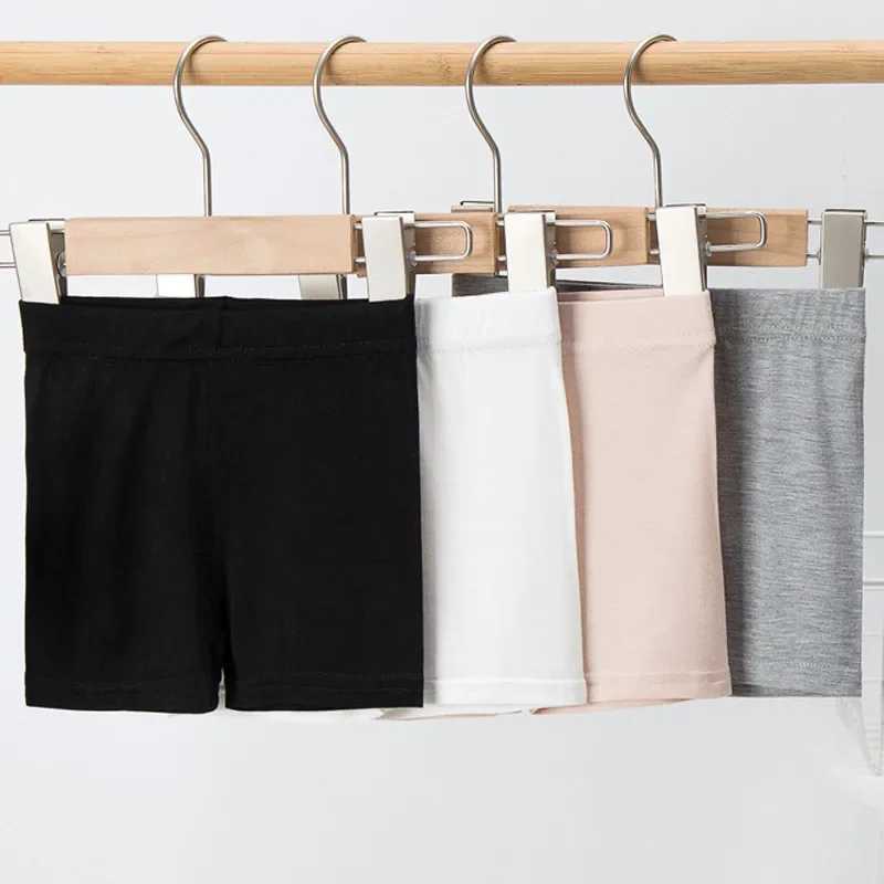 Summer girls short cotton dance safety pants beach underwear baby boxing shorts legs 3-12 years W241227