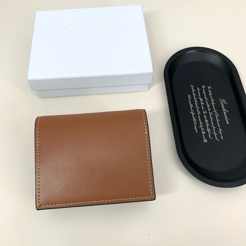 Fashion designer Leather wallets luxury Credit Card Holder purse bags Golden Chain women of Zippy coin purses