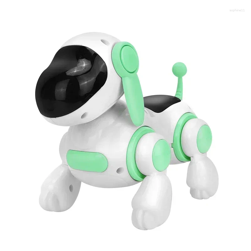 Update Robot Electronic Dog Stunt Walking Dancing Toy Intelligent Touch Remote Control Electric Pet For Children's Toys