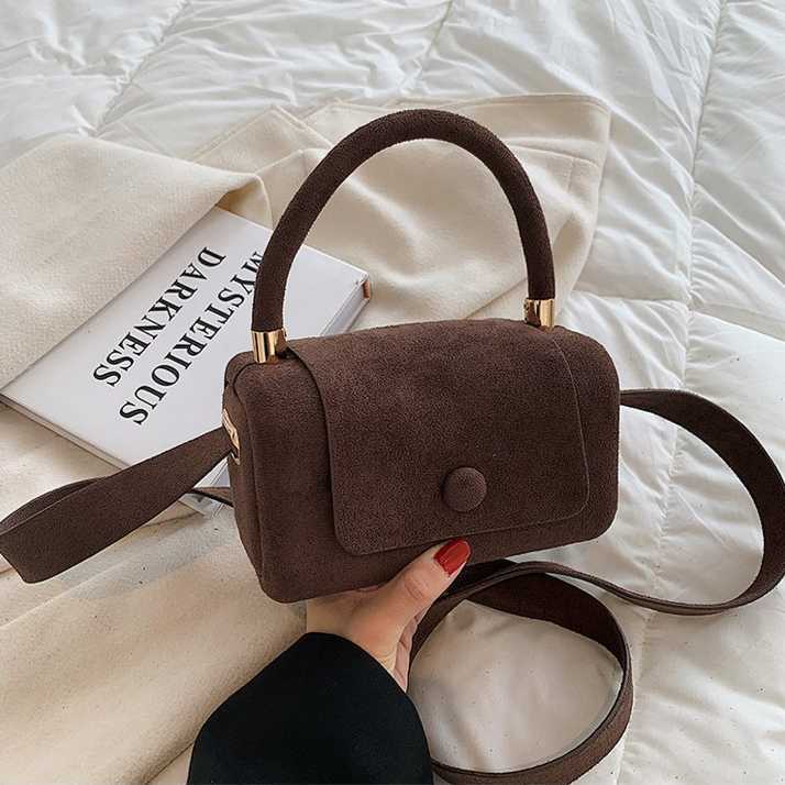 Quick popular ceramic bag women matte handbag with simple texture single shoulder crossbody bag 241215
