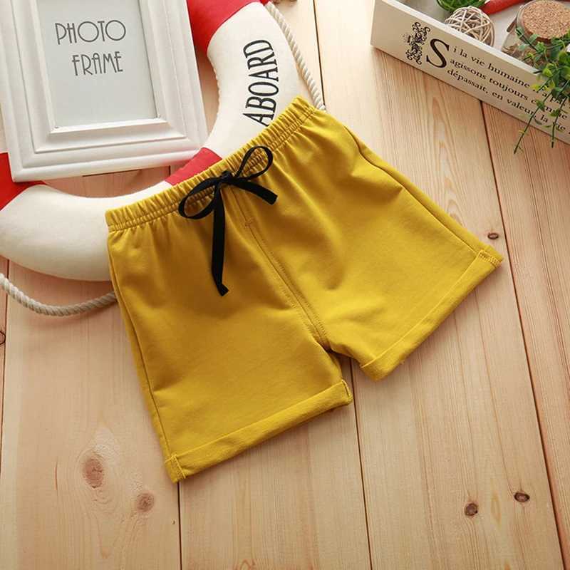 Red black pink white baby shorts toddler boys girls cotton shorts summer childrens sports shorts childrens clothing set W241227