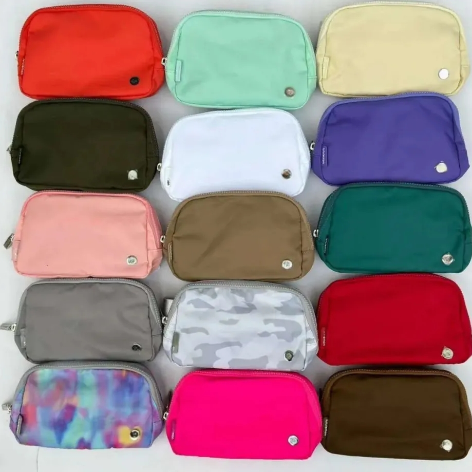 Fashionable Nylon Yoga Belt Bum Everywhere Bag - Durable Portable Fanny Pack for Both Genders 1227