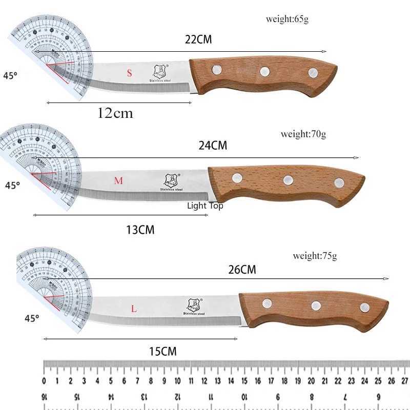 3.5-inch fruit stand knife small kitchen knife stainless steel fruit knife chopper chopper Y241227