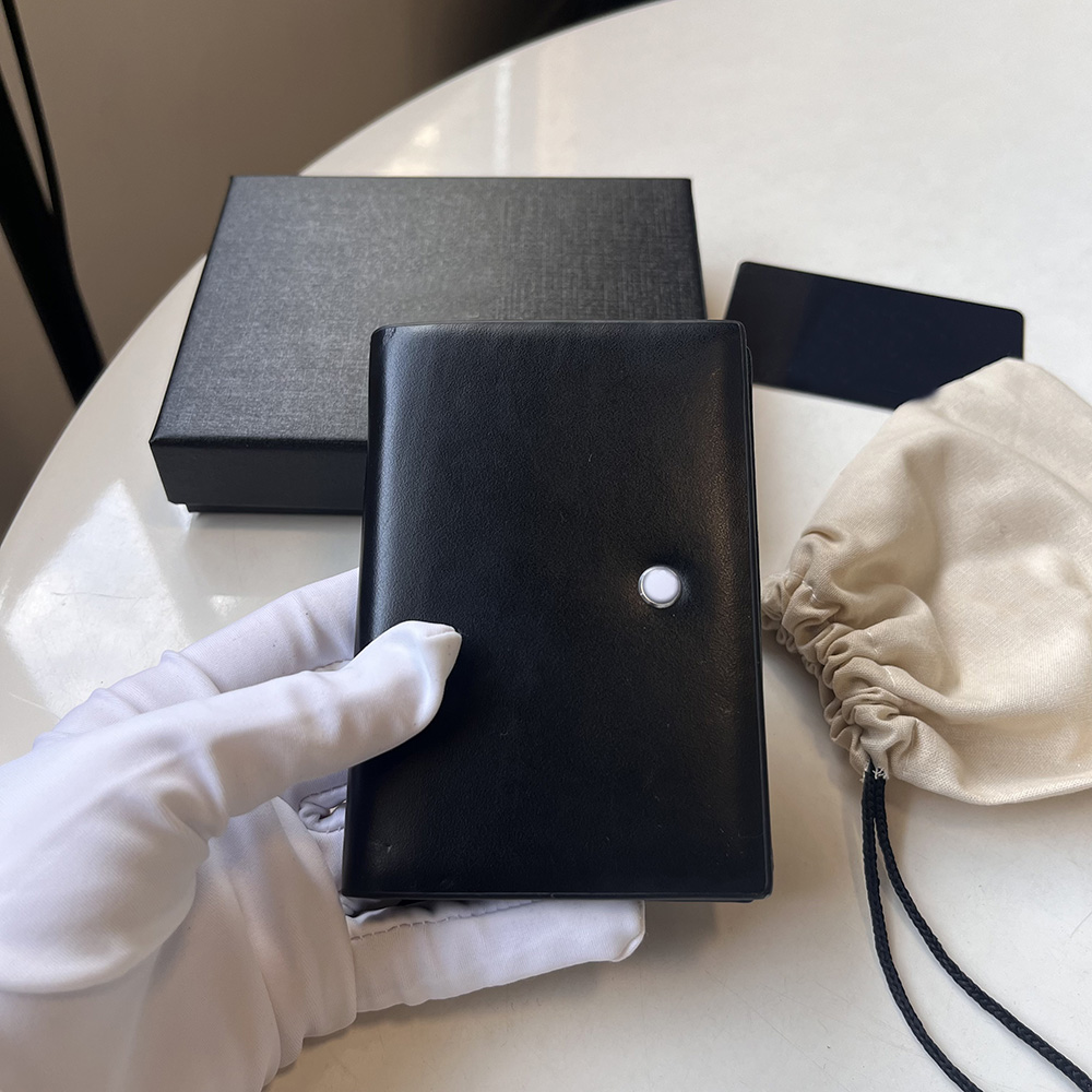 Designer Wallet Genuine Leather Credit Card Holder Men's Wallet Pocket Coin Purse High Quality Wholesale Short Version ID Card Clip Mini Wallets Comes with Box