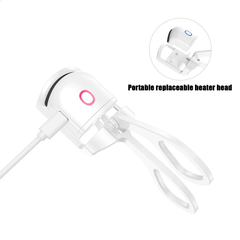 Electric Eyelash Curler USB Rechargeable Temperature Control Ironing Eyelash Portable Shaping and Lasting Curling Eyelash 241226