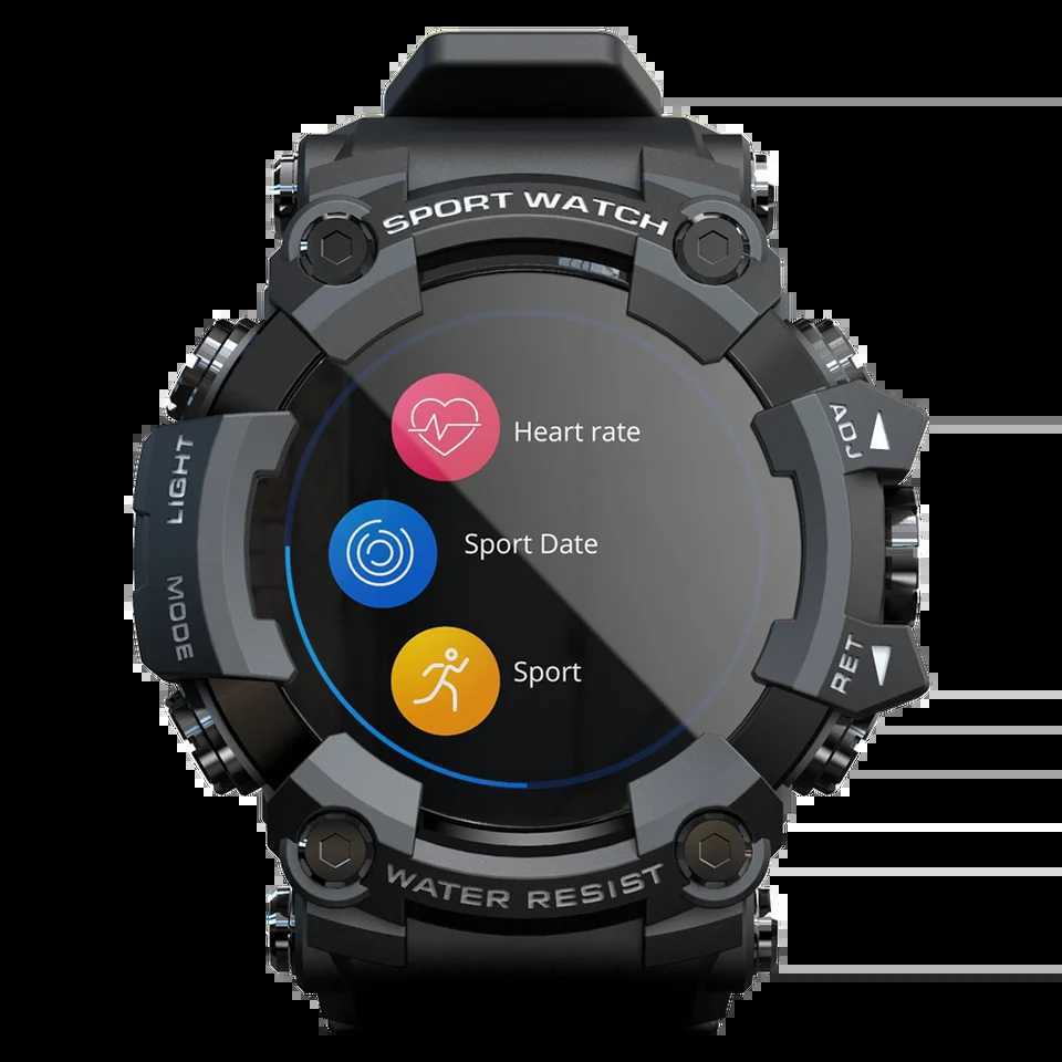 2021 ATTACK Fl Touch Sn Fitness Tracker Smart Watch Men Rate Monitor Blood Pressure Smartwatch For Android ios Z241227