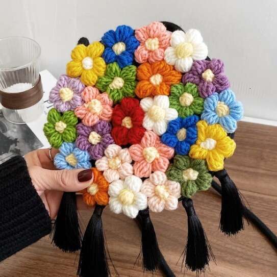 Ethnic Style Su Women's New Fashion Trend Wer Small Round Bag, Stylish And Versatile Single Shoulder Crossbody Bag