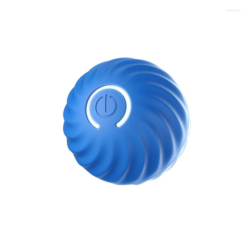Update Automatic Moving Dog Toy Ball Smart USB Jumping Rotating Interactive Chew For Puppy Toys