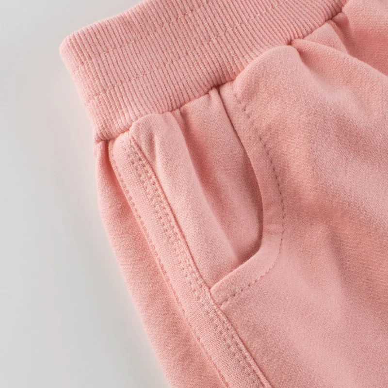 2022 Summer Children Girls Shorts Pants 100% Cotton Bear Cartoon Sport Casual Pants 1-9 Years Kids Boys Girls Clothing W241227