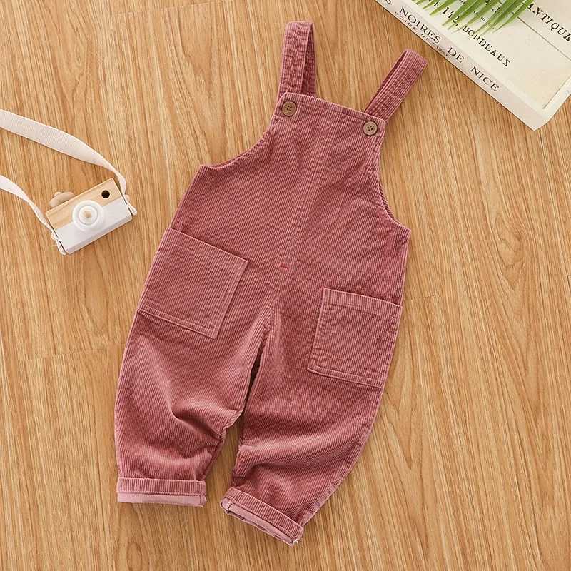 IENENS Preschool Boys and Girls Pants Denim Jumper Coverage Dungary Childrens Jeans jumpsuit Clothing Trousers W241227