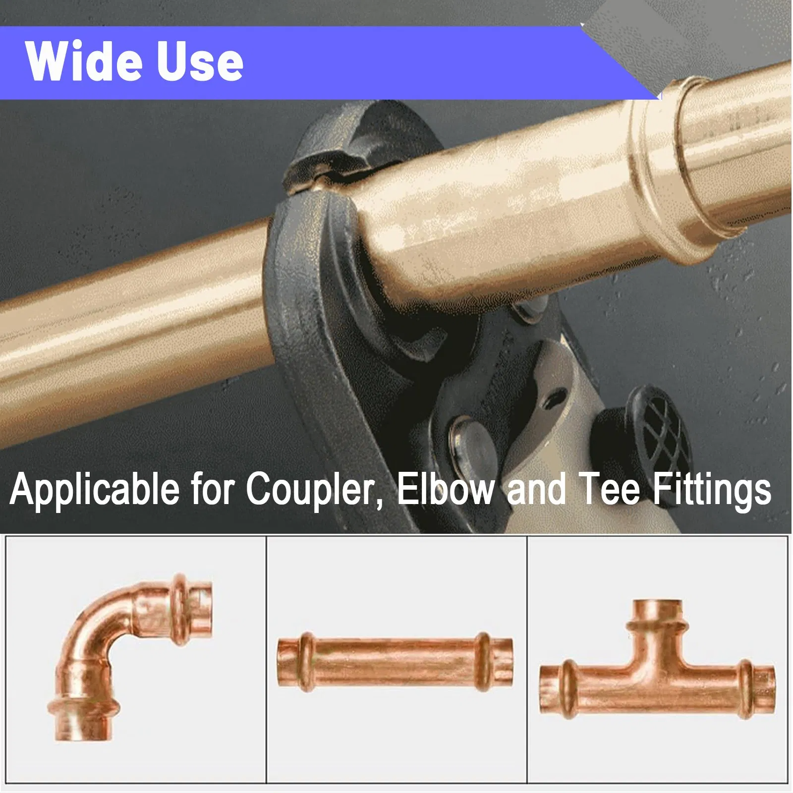Hydraulic Copper Pipe Crimping Tool Ht-1950 for Plumbing System
