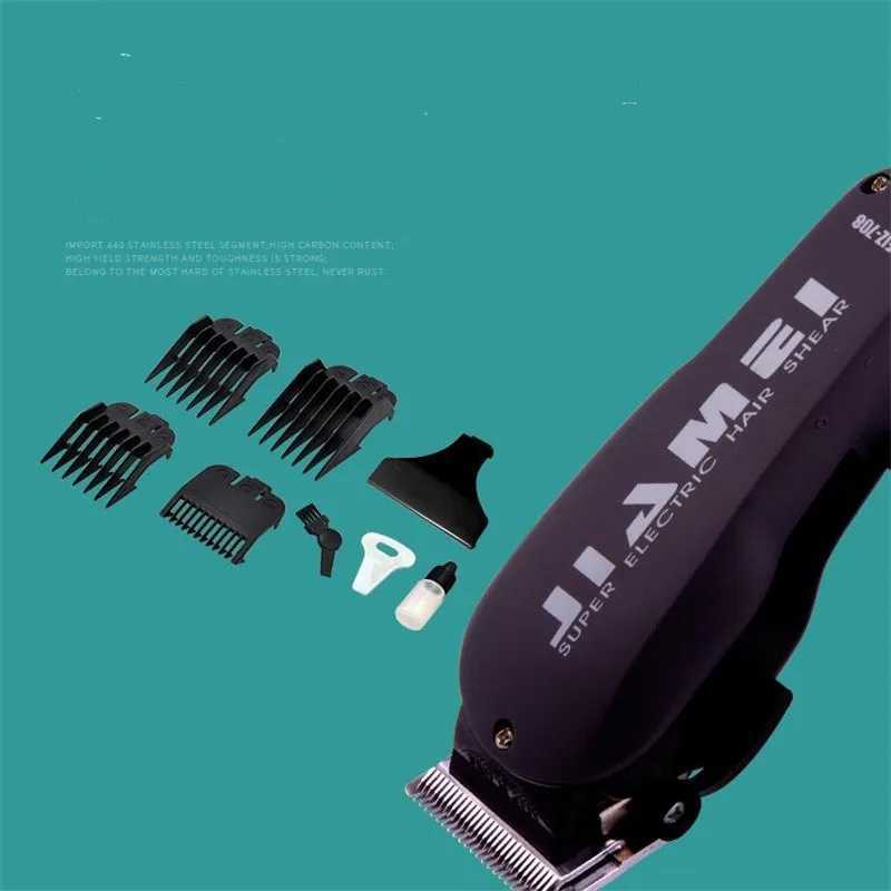 Professional Electric Barber Hair Clipper Corded Barbershop Hairdresser Trimmer Haircut Machine Head Shaver Cutter Razor Shaving W241227