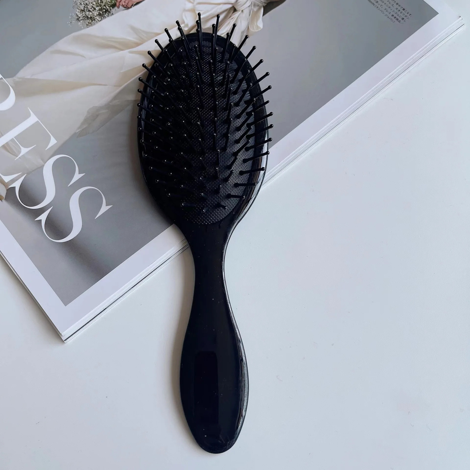 Combs Hairdressing Air Bag Comb Printed Air Cushion Comb Lady Styling Comb Acetic Acid Massage Hair Comb Hairdressing Tool 250103
