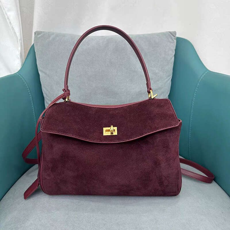 Women's Bags Handbag Momei Real Cow Suede Leather Large Capacity Women Tote Fashion Shoulder Bags