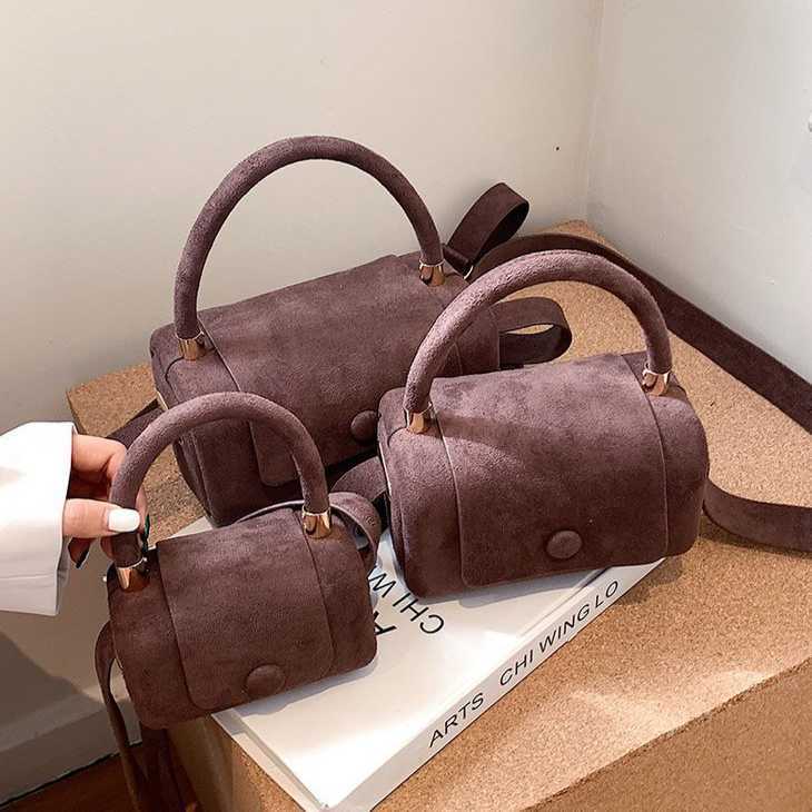 Quick popular ceramic bag women matte handbag with simple texture single shoulder crossbody bag 241215