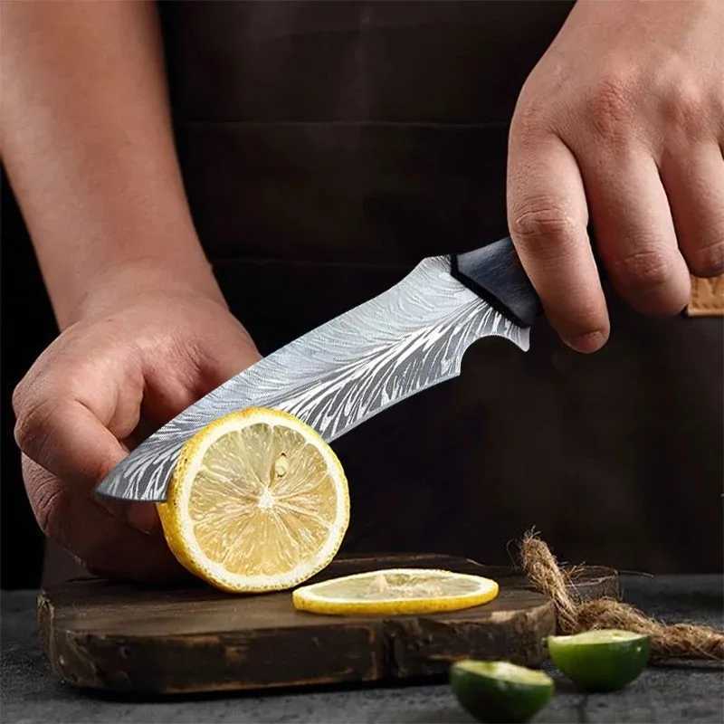 Kitchen Boning Knife Forged Stainless Steel Bone Chopping Meat Cleaver Vegetable Slicing But Utility Paring But Knife Y241227