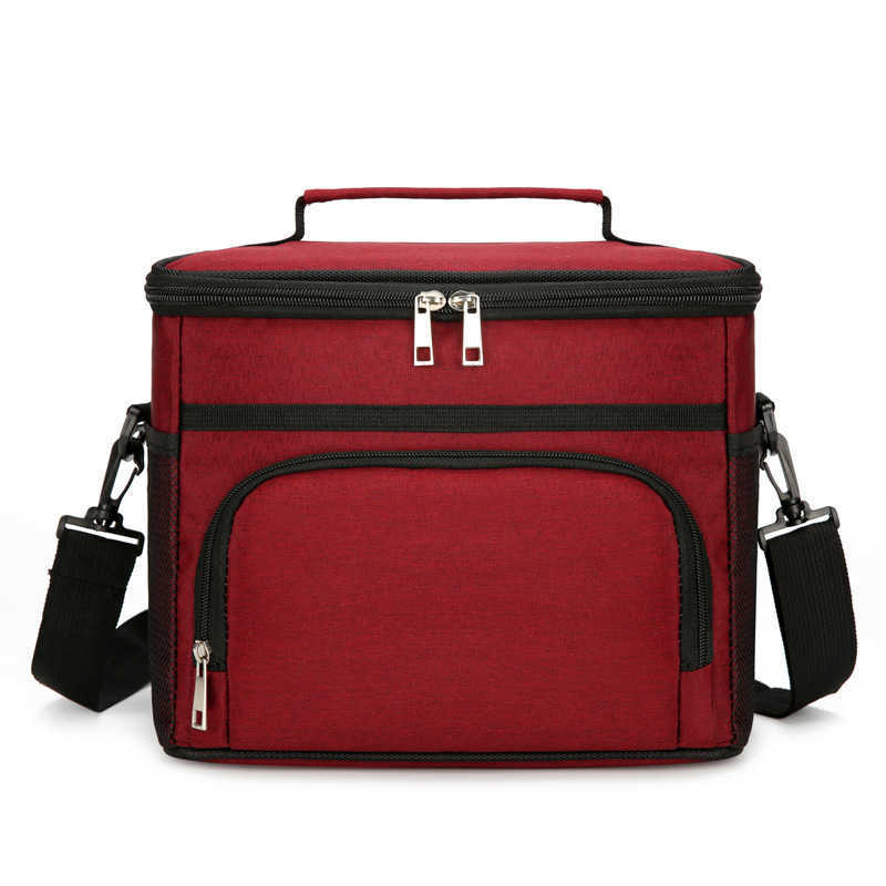 Thick Insulation Bag Outdoor Insulation Ice Pack Ice Pack Picnic Bag Large Capacity Bento Bag Rice Box Mouth Handbag 240920