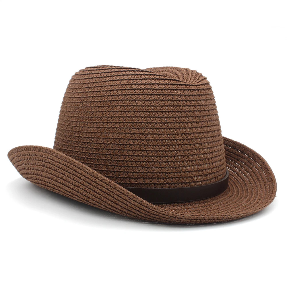 Men Women Straw Classical Retro Homburg Hats Bowtie Band Fedora Caps Trilby Sunhat Jazz Summer Adjustable Size M-L 7 1/8-7 1/4 241226