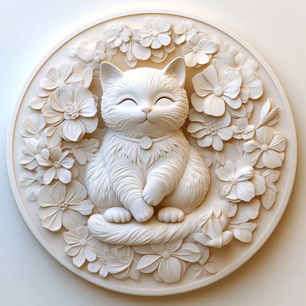 Customized Circular Aluminum Pet Tombstone - Premium Quality Memorial Decoration Painting for Beloved Pets