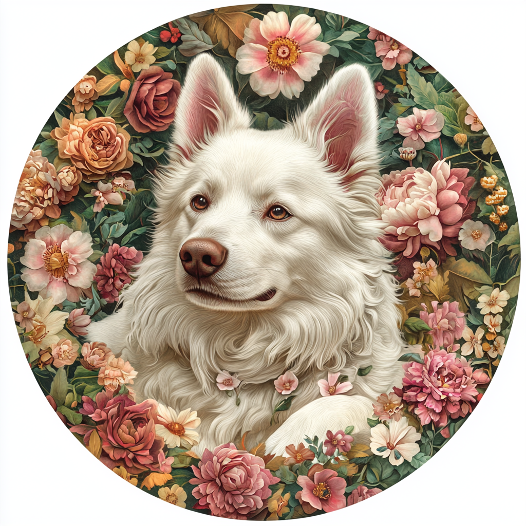 Customized Pet Memorial | Premium Quality Circular Aluminum Decorative Painting | Personalized Pet Souvenir Tombstone