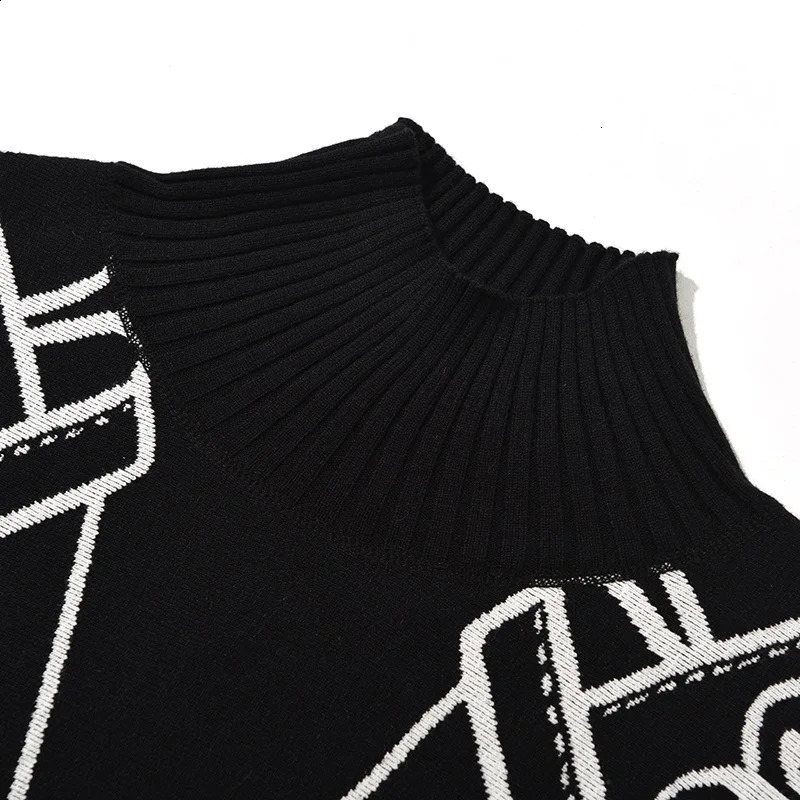 Anteef cotton knitted Pattern causal loose oversized autumn winter pullover sweater women sweaters clothing 2024 241223