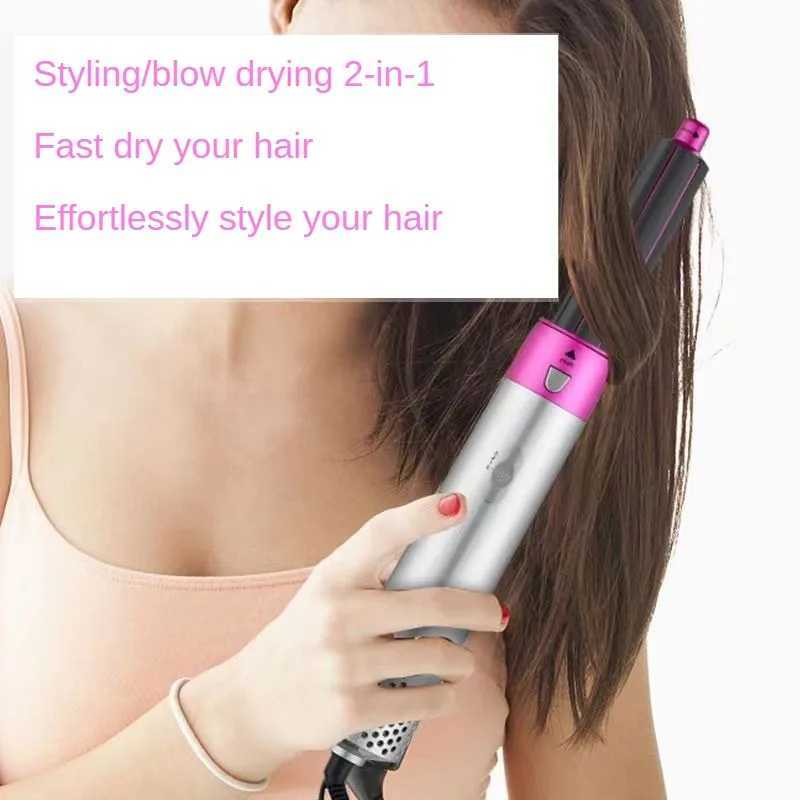 New Arrival Multifunctional Electric Curler Convenient and Automatic Curling Rod Comb Hair Dryer Hot Air 5 in 1 Z241227