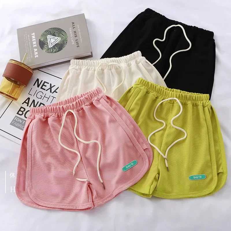 Baby Girls Boys Shorts Kids Short Pant Toddler Candy Color Trousers 2024 Summer 1 To 12 Yrs Childrens Clothes Casual W241227