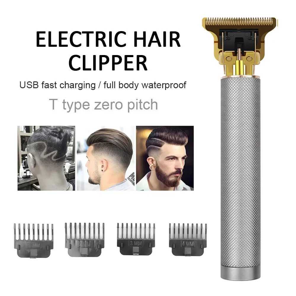 Professional Cordless Hair Clipper Set for Men - Barber Quality Electric Hair Trimmer Kit for Beard Shaving and Styling W241227