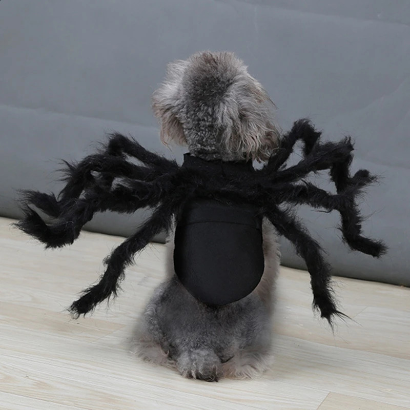 Halloween Spider Costume for Dog Cat Halloween Pet Costume Party Supply Spider Cosplay Costumes for Small Medium Dogs and Cats 241225
