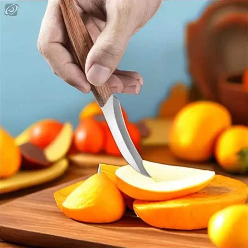 Food Carving Knife 3-piece Set Chef Carved Fruit Decorative Knife Professional Food Carving Sharp Solid Wood Handle Utility Tool Y241227