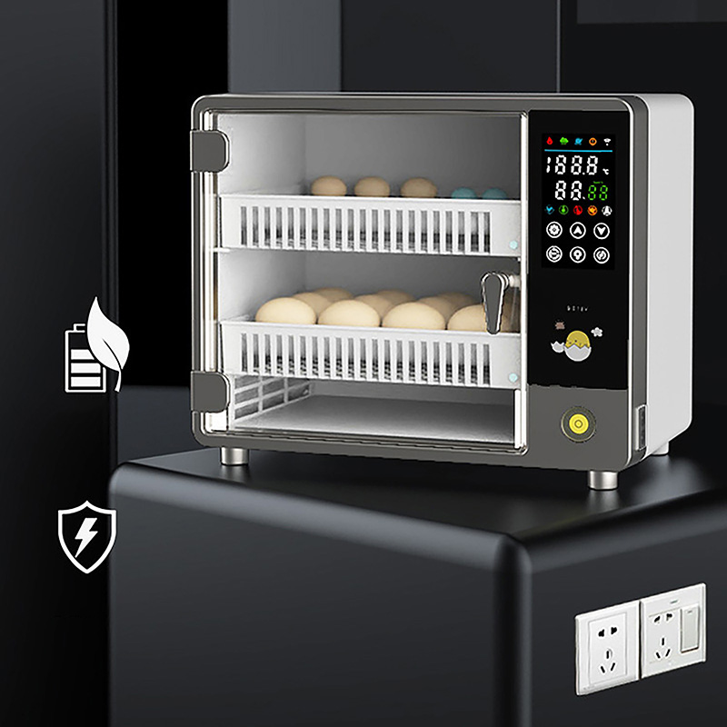 Touch Screen Fully Automatic Egg Turning Incubator AC110V/220V 24 eggs Double Power / Single Power Home High Quality Incubator