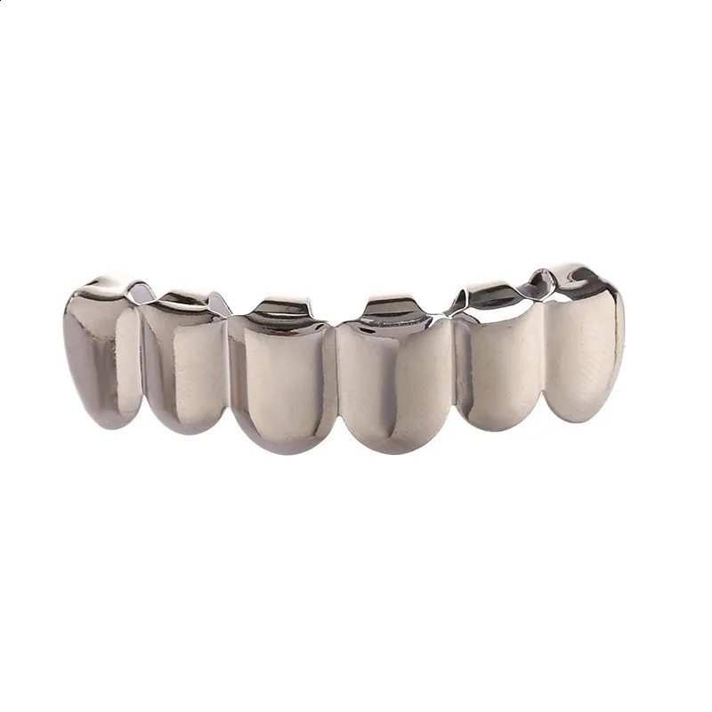 Classic Fashion 66 Teeth HipHop Denture Set Decor Braces Dental Grills for Men Body Jewelry 241225