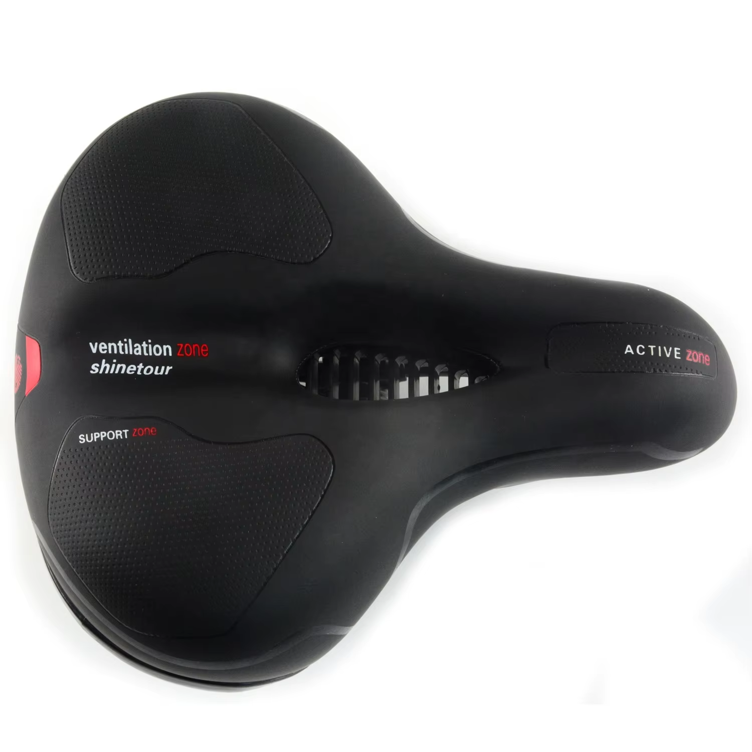 Comfort Mountain bike seat cushion for men PU leather bicycle saddle