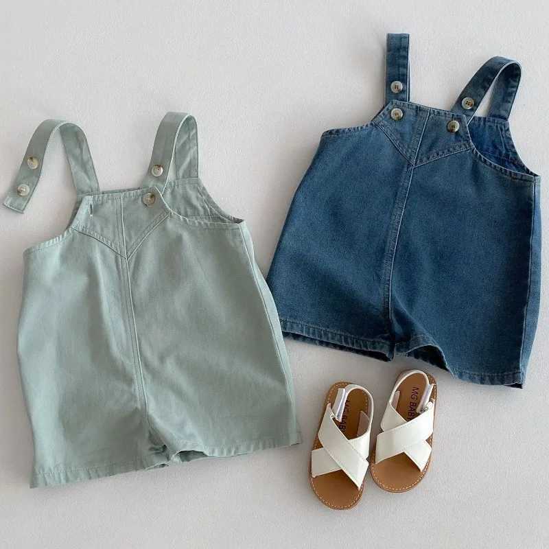 Summer children babies boys jeans clothing childrens jeans shorts toddlers babies loose game clothes Trousers W241227