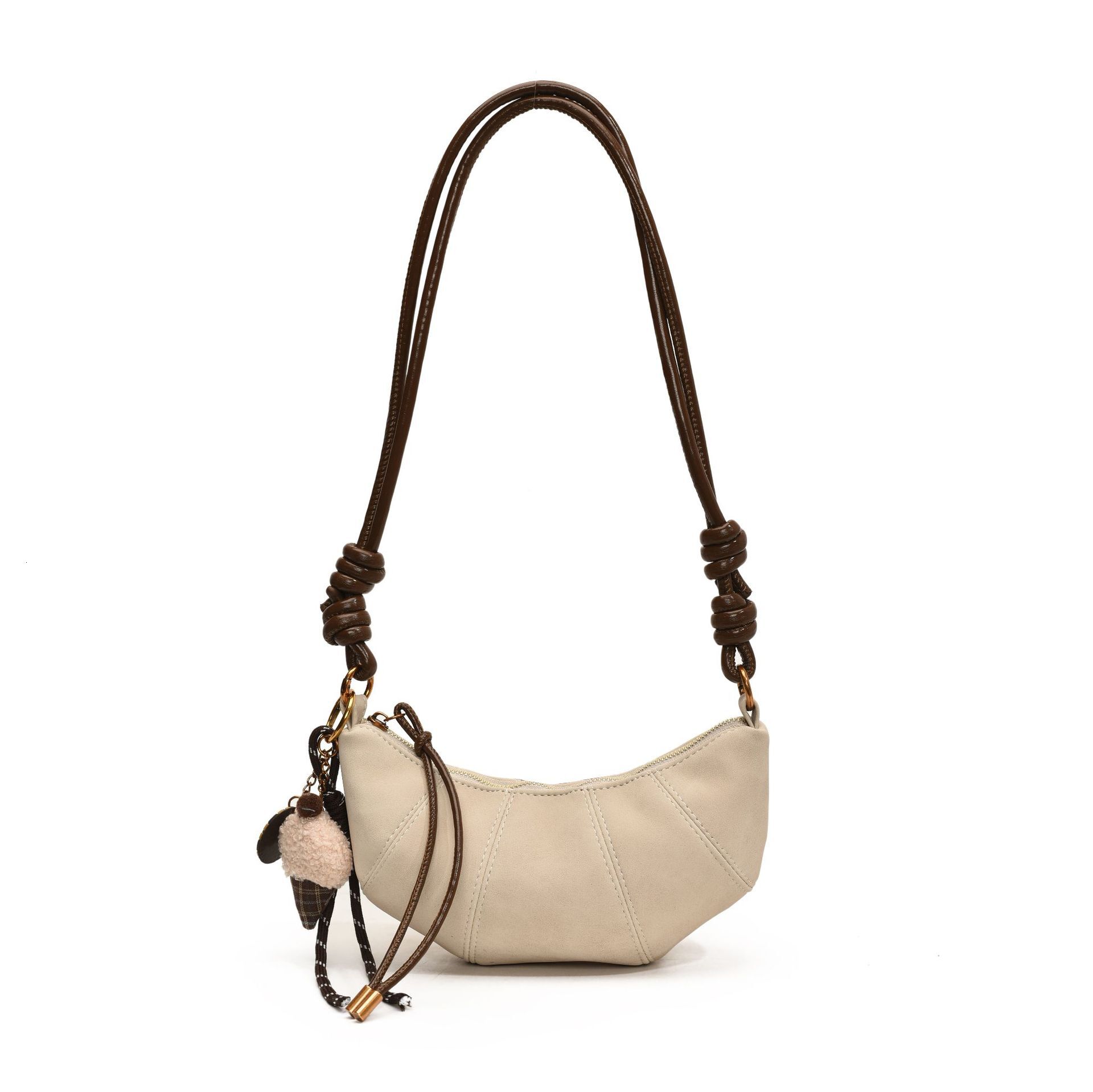 2025 New Moon Dumpling Bag Designer's Single Shoulder Bag Still Single Cross Shoulder Women's Bag Lightweight Bag