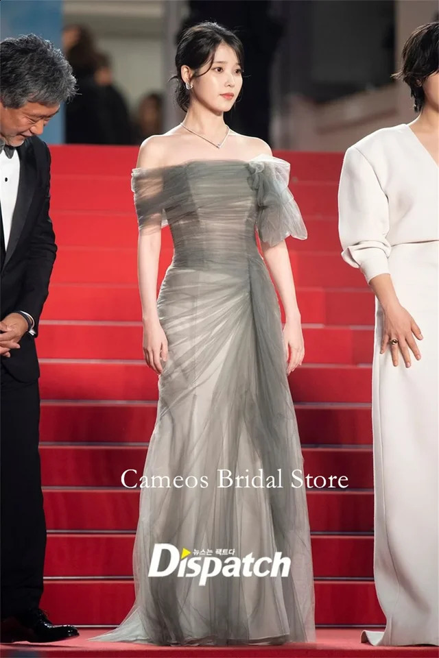 FANAN Customized Mermaid Evening Party Dresses Tulle Korea Green Ruched Wedding Women Gowns Event Prom Gowns Customized 241223