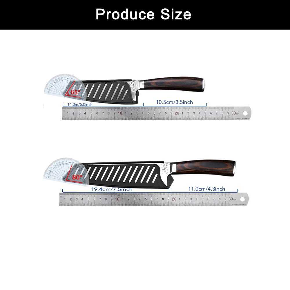 Kitchen Chef Knife Set 5 7 8 inches high carbon stainless steel 7CR17 440c practical meat and fish kitchen knife Y241227