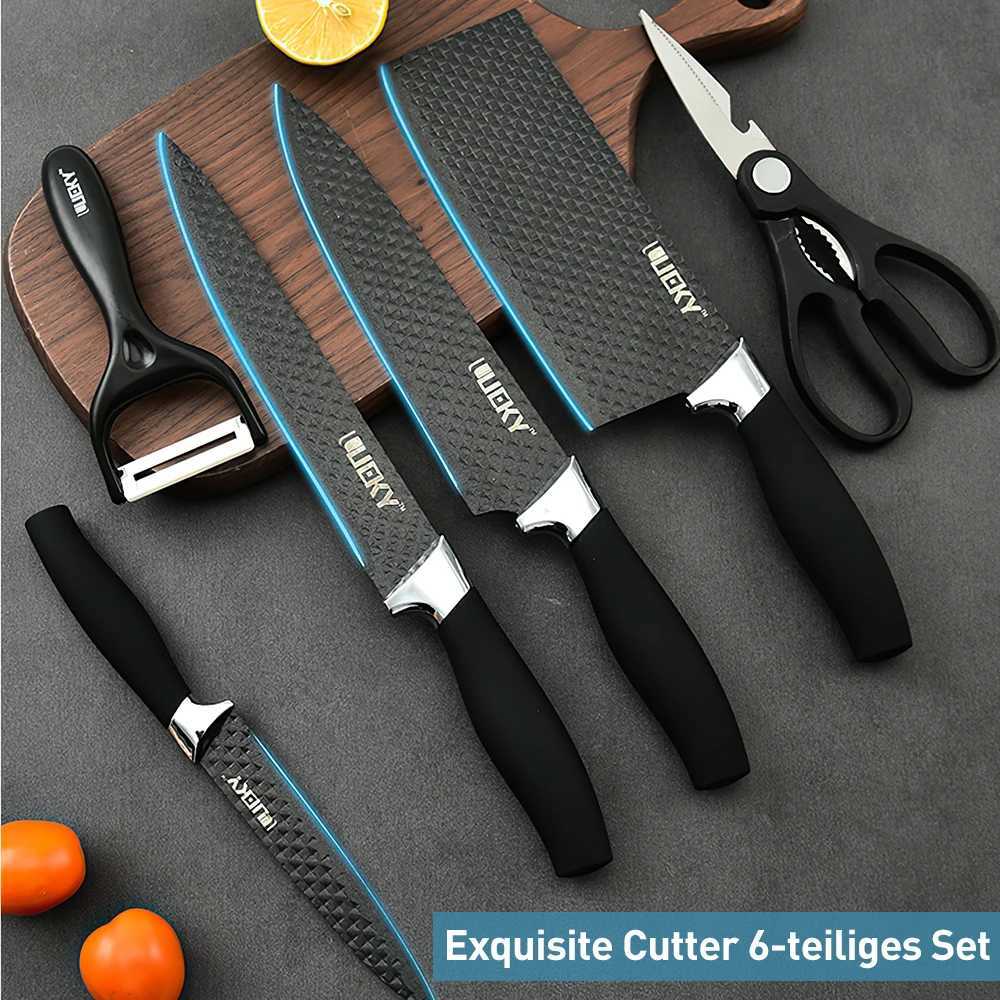 6-piece kitchen knife high carbon steel fruit knife practical ingredients Tato steak knife forged Boning knife kitchen tools kitchenware Y241227