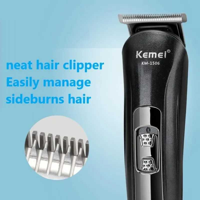 Kemei KM-1506 3 In 1 Electric Shaver USB Charging Hair Trimmer Electric Rechargeable Nose Professional Shaving Machine trimmer W241227